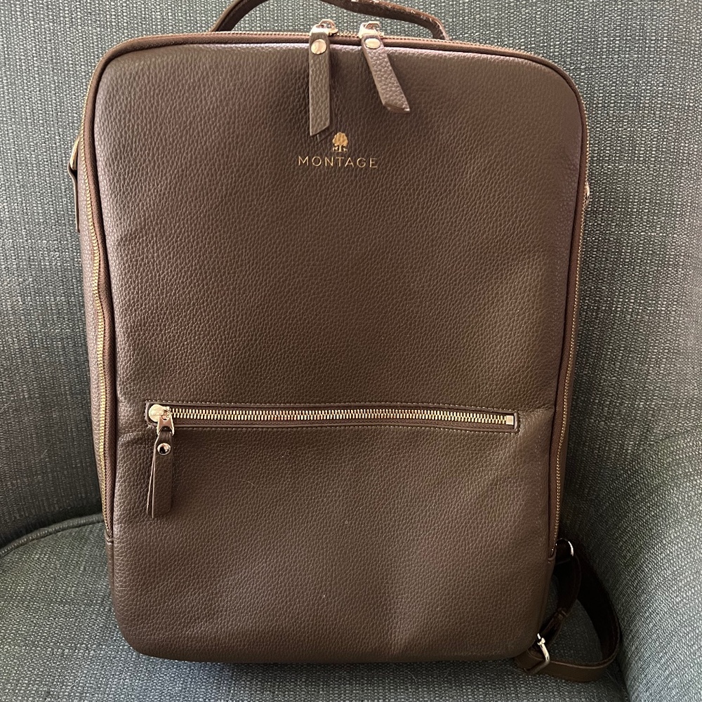 Montage convertible laptop backpack and shoulder bag